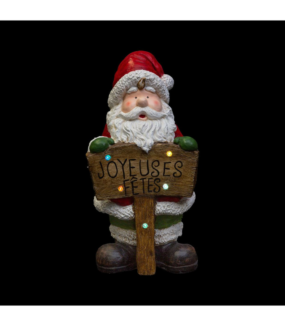 Père Noël XXL á LED figure illuminé de Noël pour extérieur avec Père Noël XXL á LED figure illuminé de Noël pour extérieur avec