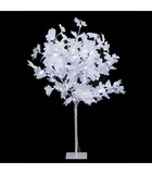 Déco de noël arbre lumineux blanc 92 led blanc froid h 90 cm