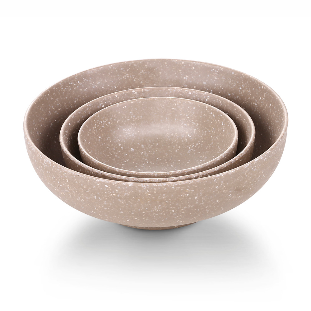 Bol rond mélamine stone ø 11,5 à 19 cm - pujadas