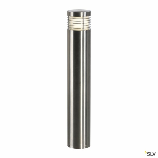 Borne extérieure vap slim, inox brossé, e27, 20w max, ip44, inox 304 - hauteur