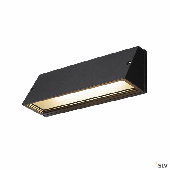 Applique extérieure pema® wl, noir, avec led intégrée, 16w, 3000k/4000k, ip65