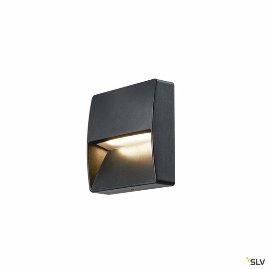 Applique extérieure downunder out, carré, anthracite, led, 4,5w, 3000k/4000k, i