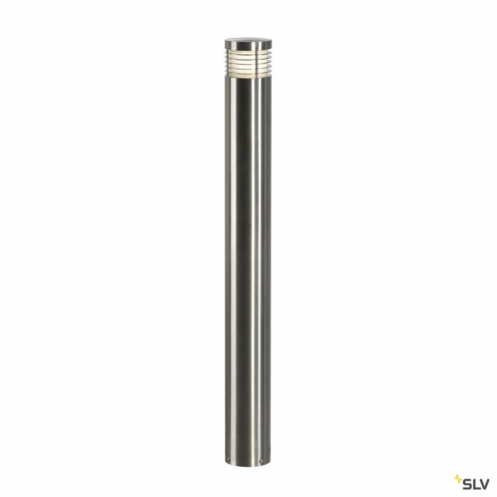 Borne extérieure vap slim, inox brossé, e27, 20w max, ip44, inox 304 - hauteur