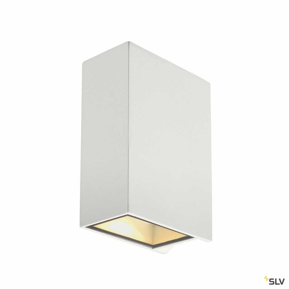 Applique extérieure quad up/down, blanc, avec led intégrée, 8,6w, 3000k, ip44 -