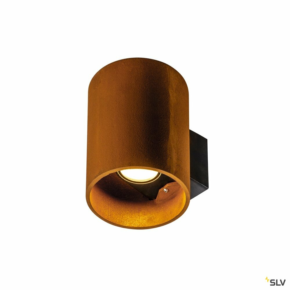 Applique extérieure ronde rusty© up/down, rouille, led, 14w, 3000/4000k, ip65
