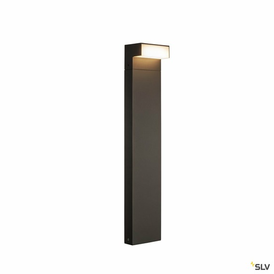 Borne extérieure l-line out 50 horizontale avec led intégrée, anthracite, haute