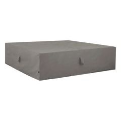 Housse de meubles d'extérieur 240 x 190 x 85 cm gris