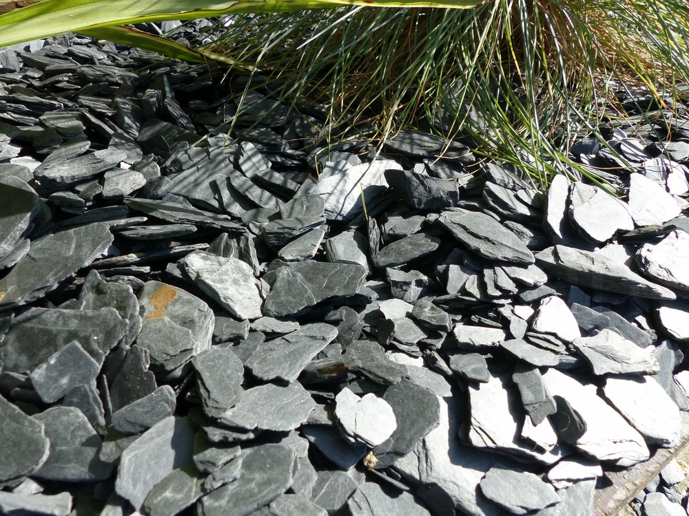 Paillage ardoise noir 10-40 pack 5 m² - 12 sacs - 300 kg
