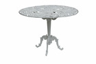 Table ronde fougère en aluminium diamètre 1,20m