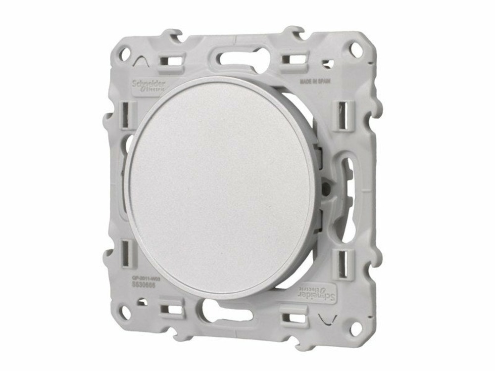 Obturateur odace, gris aluminium