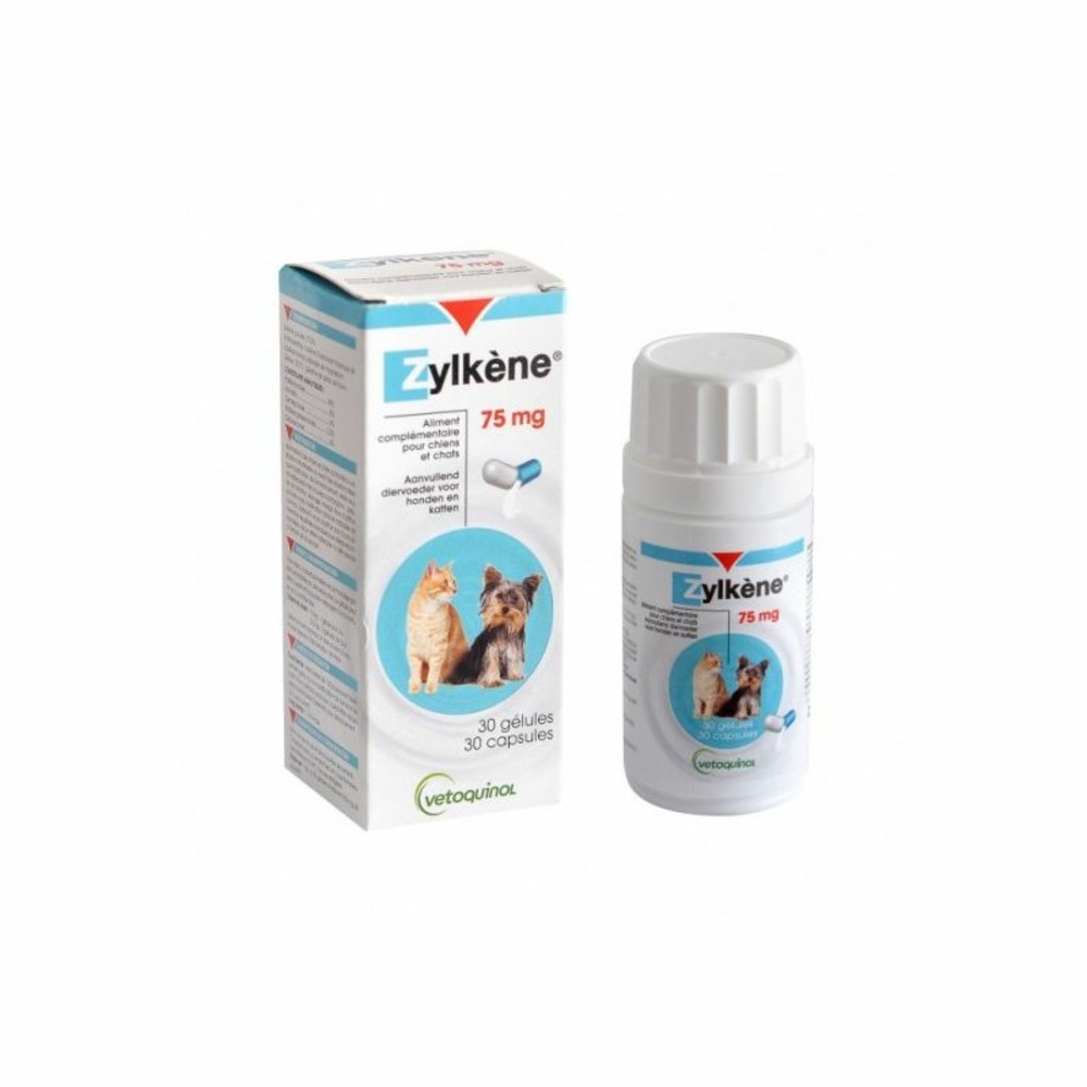 Zylkene 75 mg (1-10 kg) - vetoquinol 30 gélules