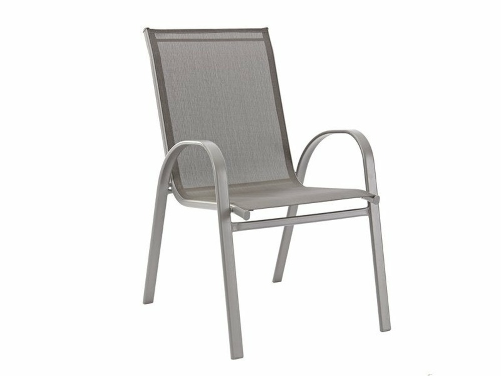 Fauteuil de jardin en acier alma anthracite