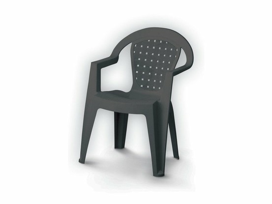 Fauteuil monobloc norma anthracite