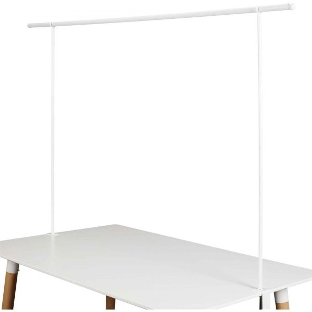 Barre ajustable pour décoration de table blanc