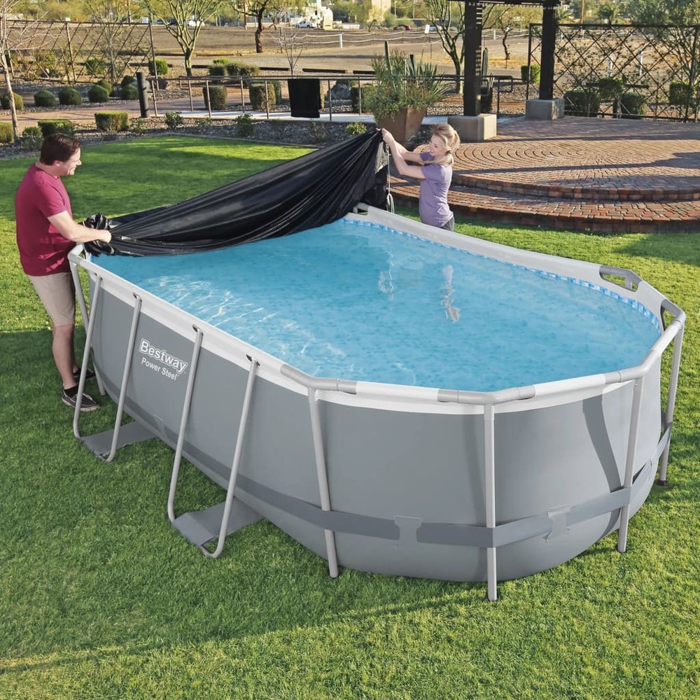 Couverture de piscine flowclear 427x250 cm