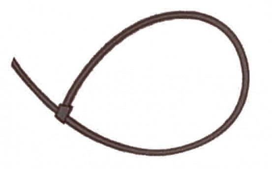 100 liens nylon (l 4,5 x l 185 mm)