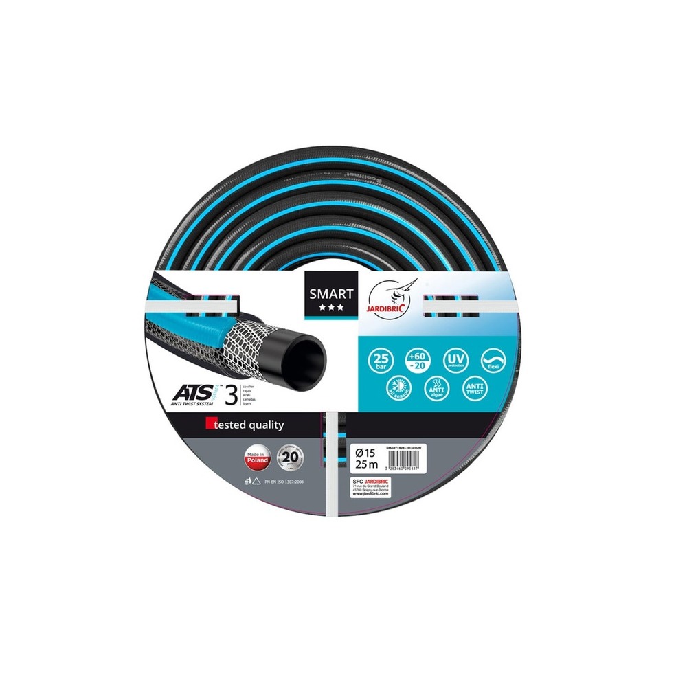 Tuyau d'arrosage 25m - smart1525