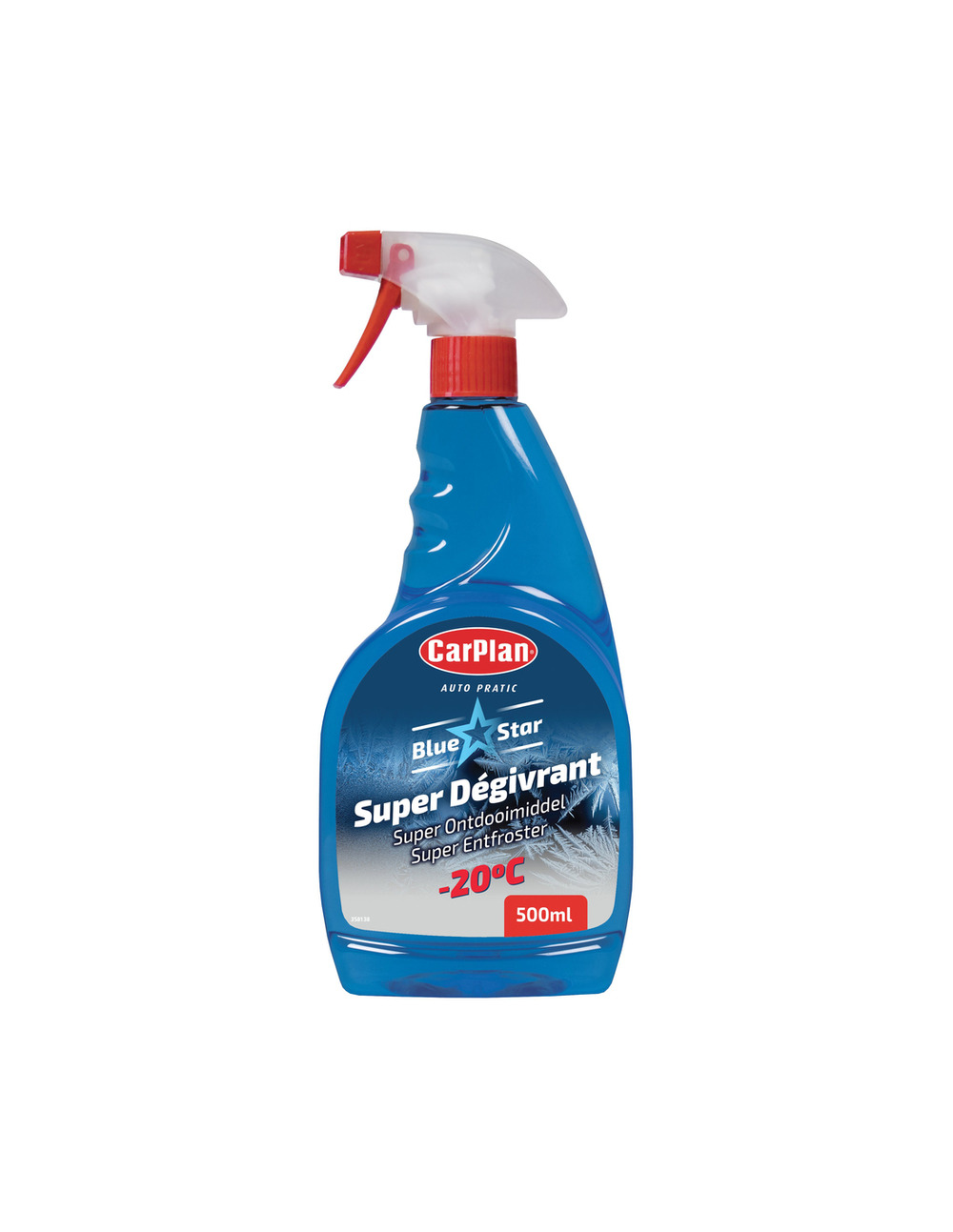 Super dégivrant par brise 500 ml - auto pratic