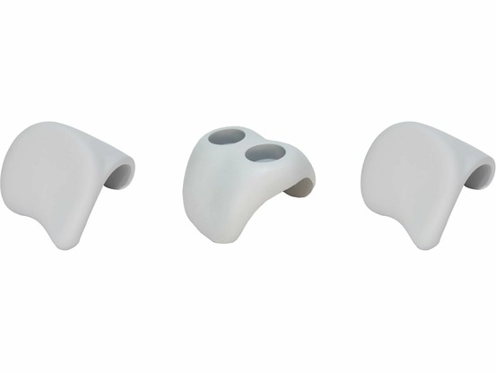 Lot de 2 appuie-têtes et 1 porte-gobelet pour spa