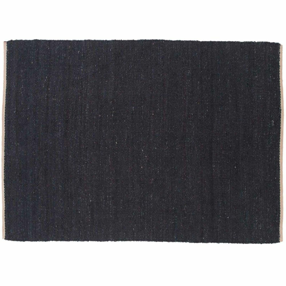 Tapis en jute noir kali 240 x 170 cm