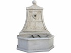 Fontaine " baccarat" - pierre reconstituée  - 86 x 51 x 111 cm