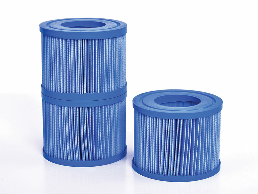 Lot de 3 cartouches de filtration antibactériennes pour spa semi-rigide vita pre