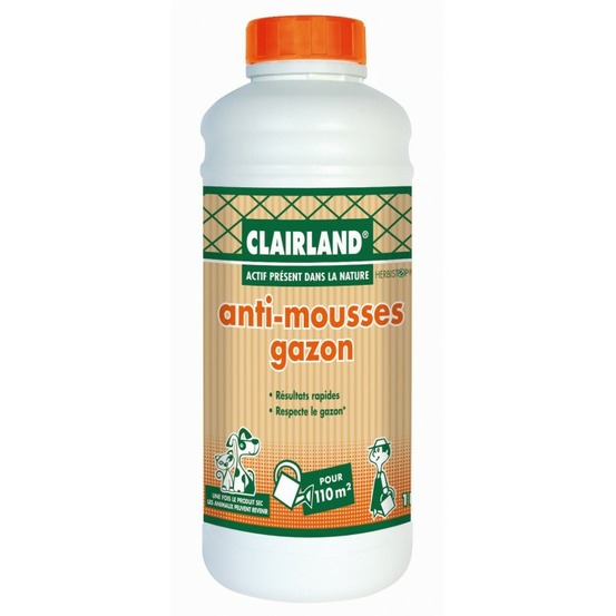 Anti-mousses gazon - actif présent dans la nature - concentré 1 l