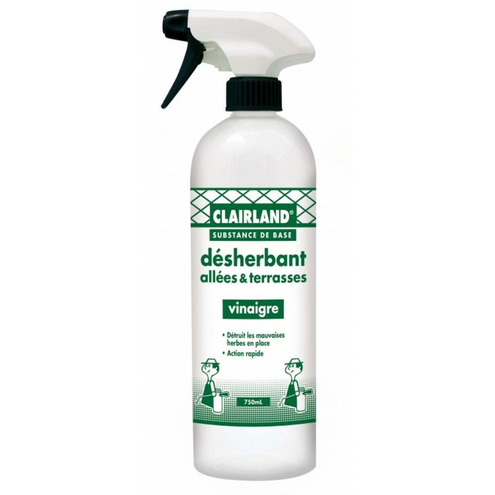 Désherbant allées & terrasses base de vinaigre prêt à l'emploi 750ml