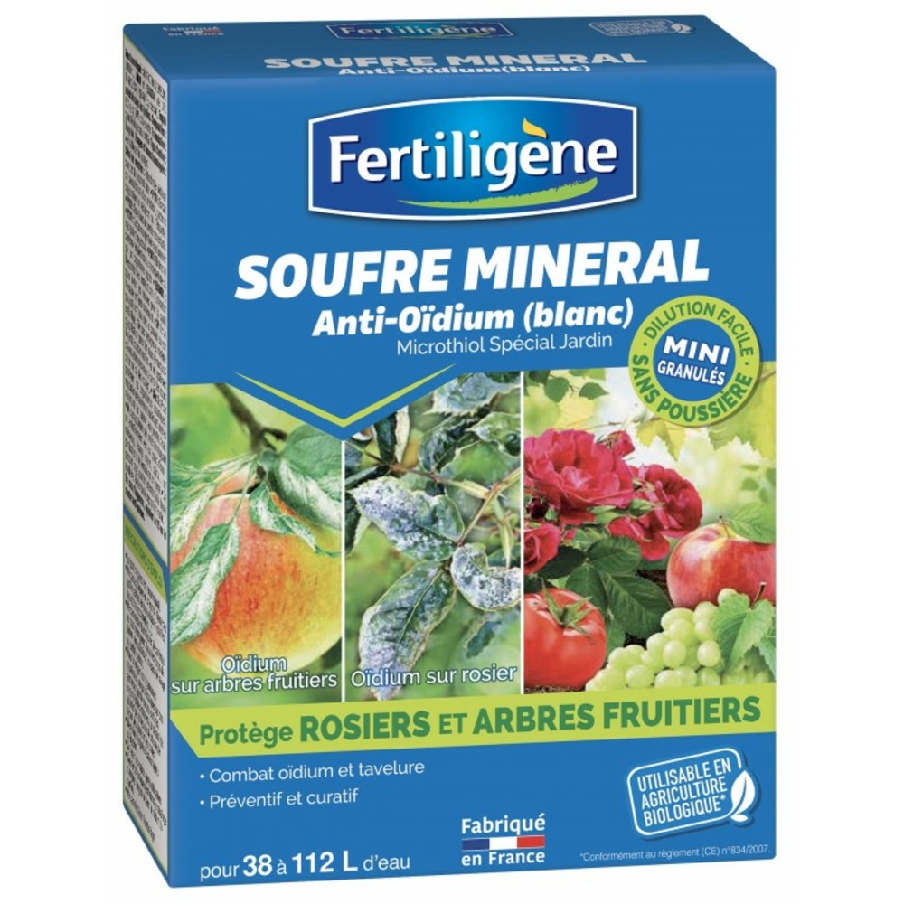 Soufre minéral anti-oidium concentré - 750gr