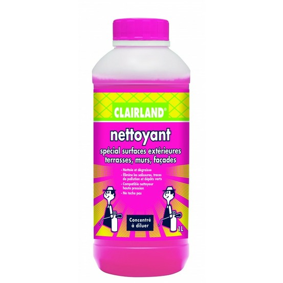 Nettoyant spécial surfaces extérieures terrasses,murs - concentré 1l