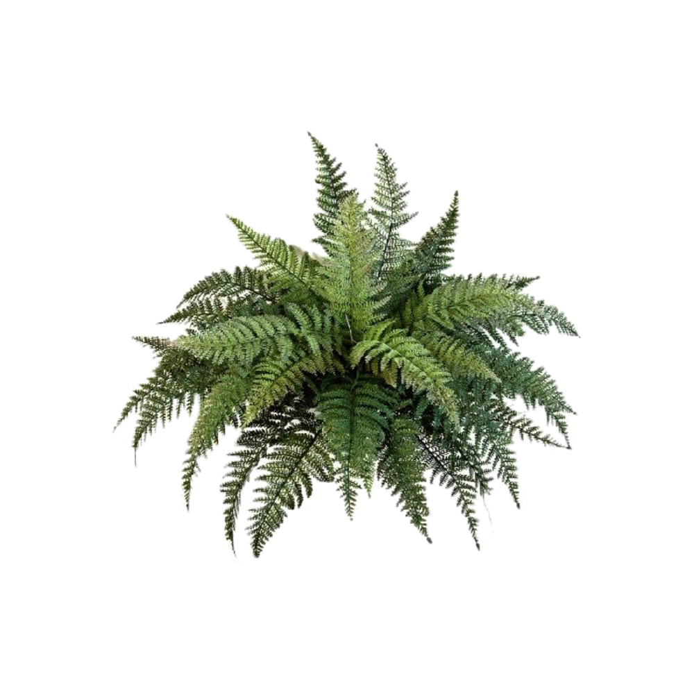 Fougère des forêts artificielle plastique 35 ramures d 70 cm en piquet