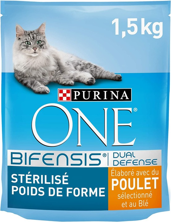 Croquettes chat stérilisé