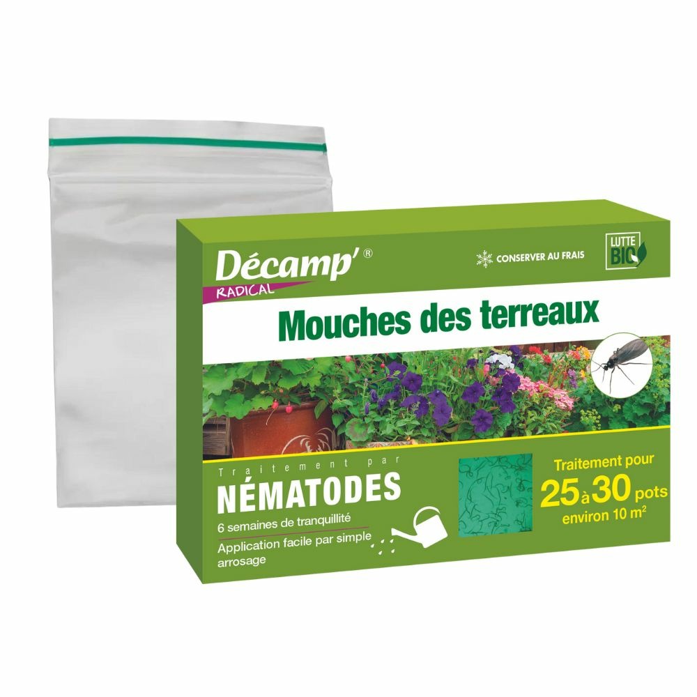 Nématodes contre les mouches des terreaux 5 millions