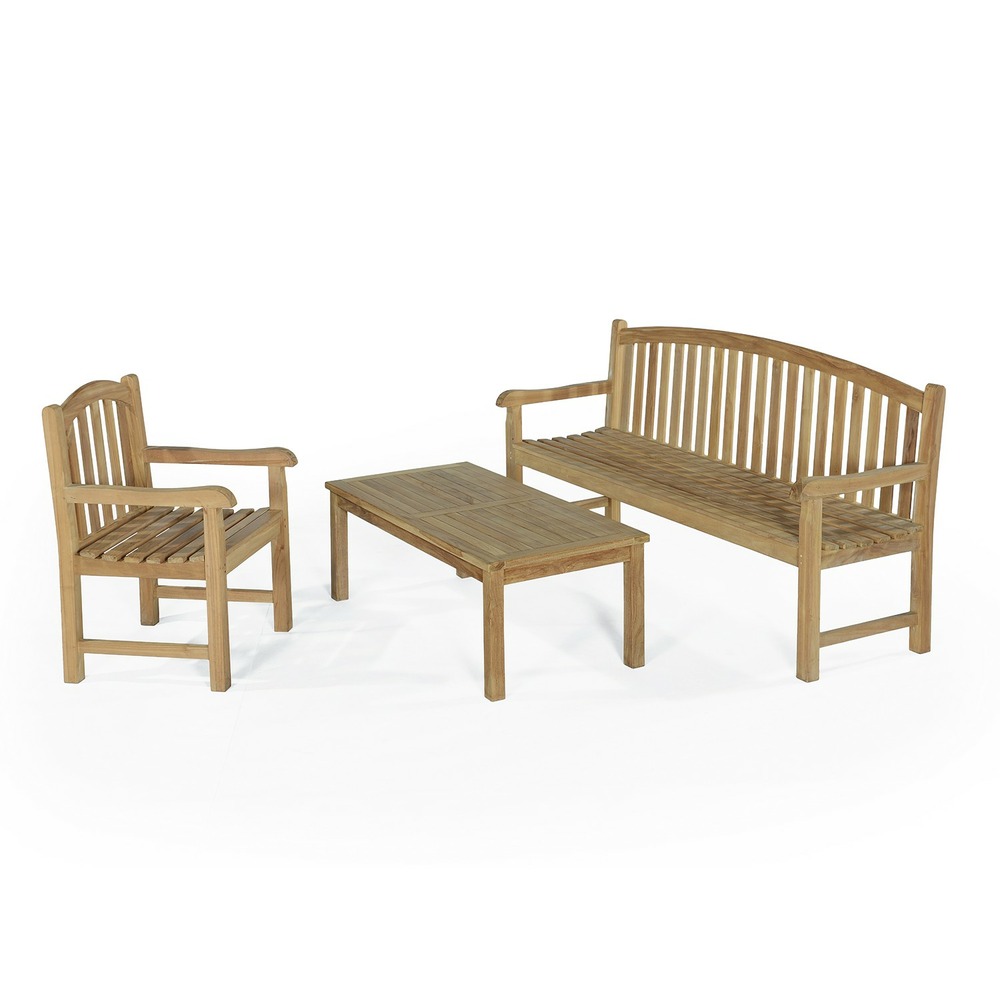 SALON JARDIN TECK DARLINGTON-(783908)