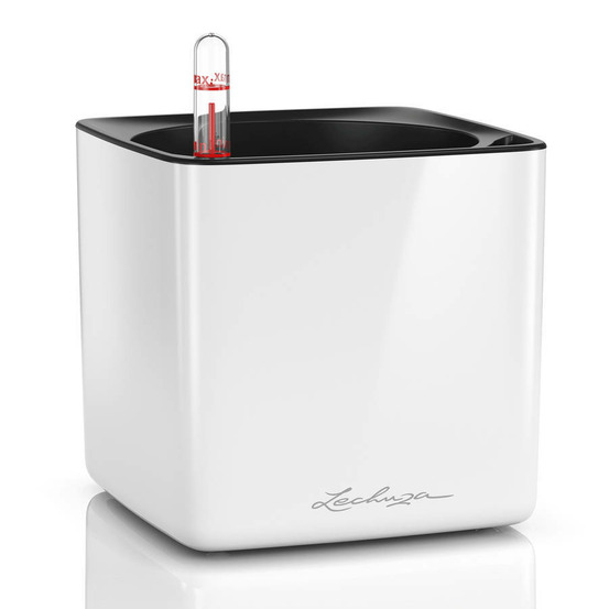 Cube glossy 14 - 14x14x14 cm - kit complet, blanc ultra brillant