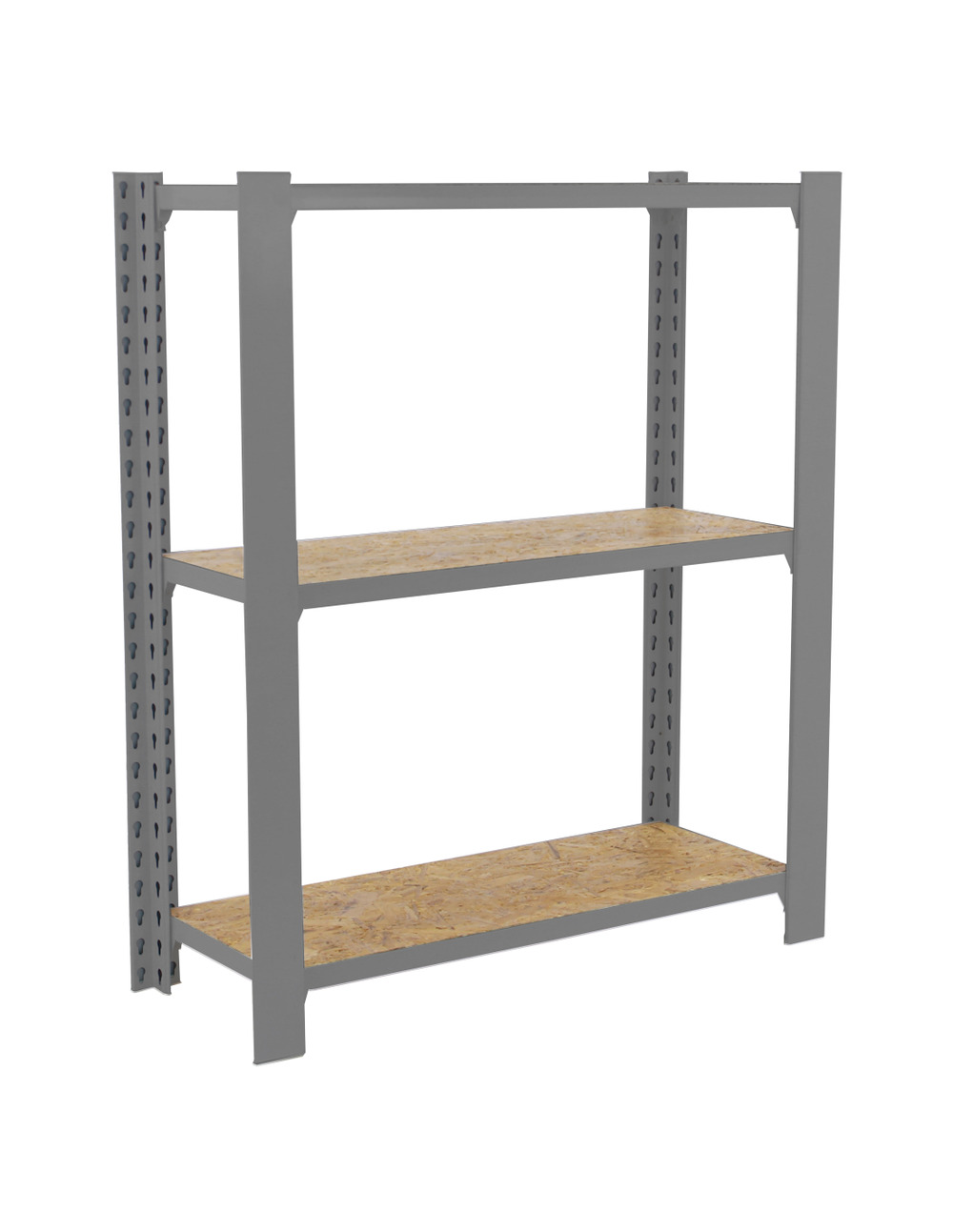 Etagère légère sans vis officlick 3/300 wood 800 gris/osb gris/osb 1000x800x300 - simonrack