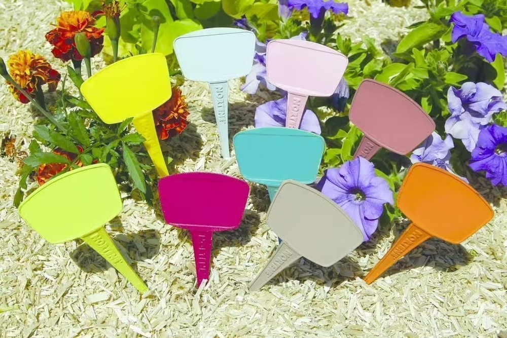 Lot de 16 étiquettes à planter multicouleur nortene, h.15 cm