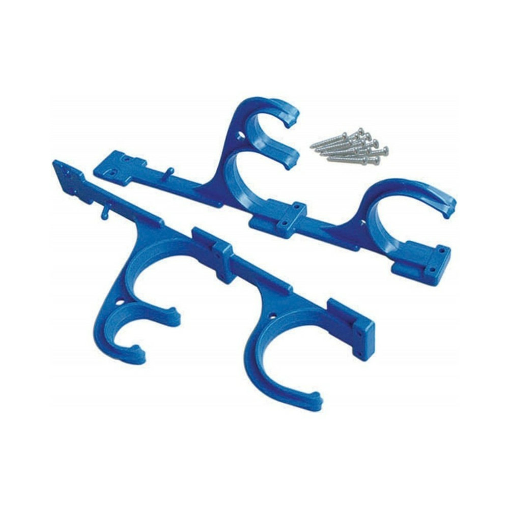 Fixation kit entretien piscine, manche et autre