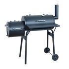 Barbecue américain smoker fumoir 1 grill + 1 foyer indirect