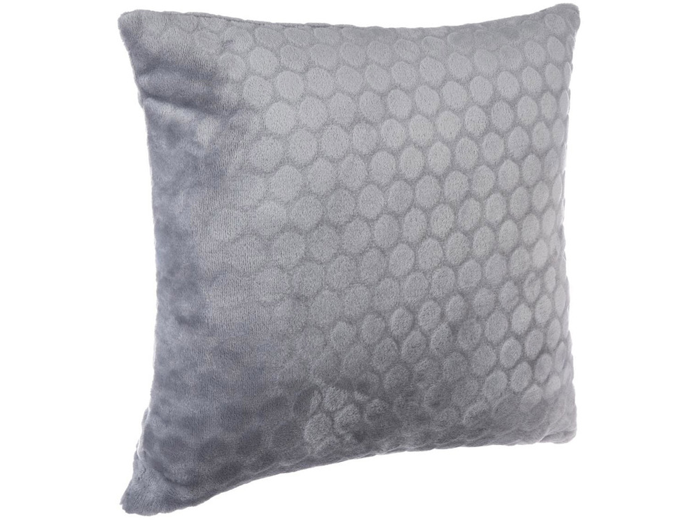 Coussin galet 38 x 38 cm - gris