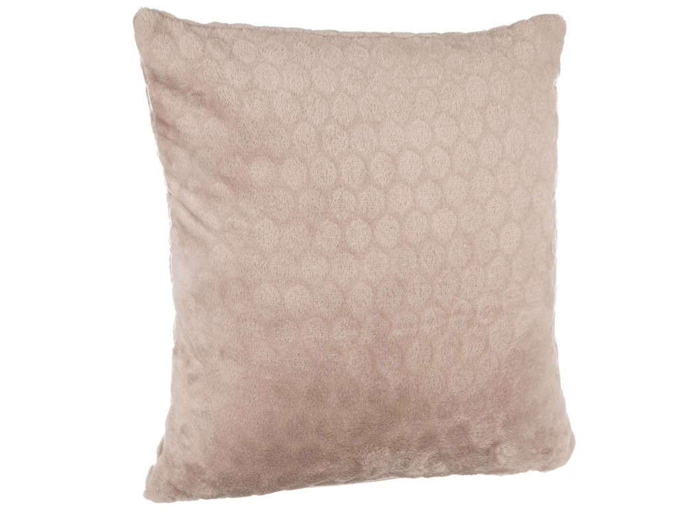 Coussin galet 38 x 38 cm - taupe