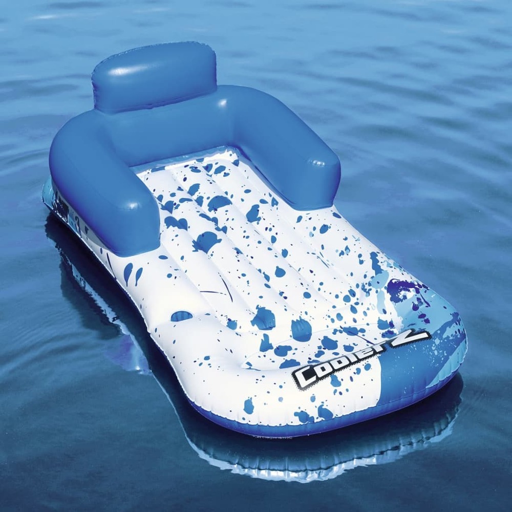 Chaise Longue Flottante Pliable Pour Piscine - Coussin En Mousse Pour Adultes - Pour Plage, Lac, Fête