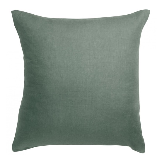 Taie d'oreiller stonewashed zeff thym 65 x 65 cm