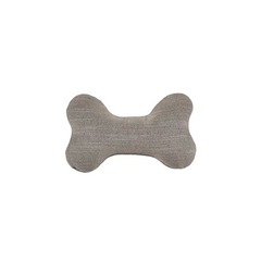 Osto - jouet os pour chien en tissu recyclé, mocca, 17x10x5,5cm