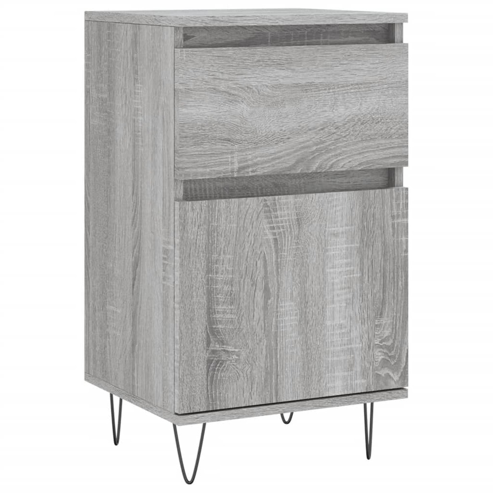 Buffet bahut commode armoire meuble de rangement organisateur cuisine salle de séjour salon sonoma 40 x 35 x 70 cm bois d'ing