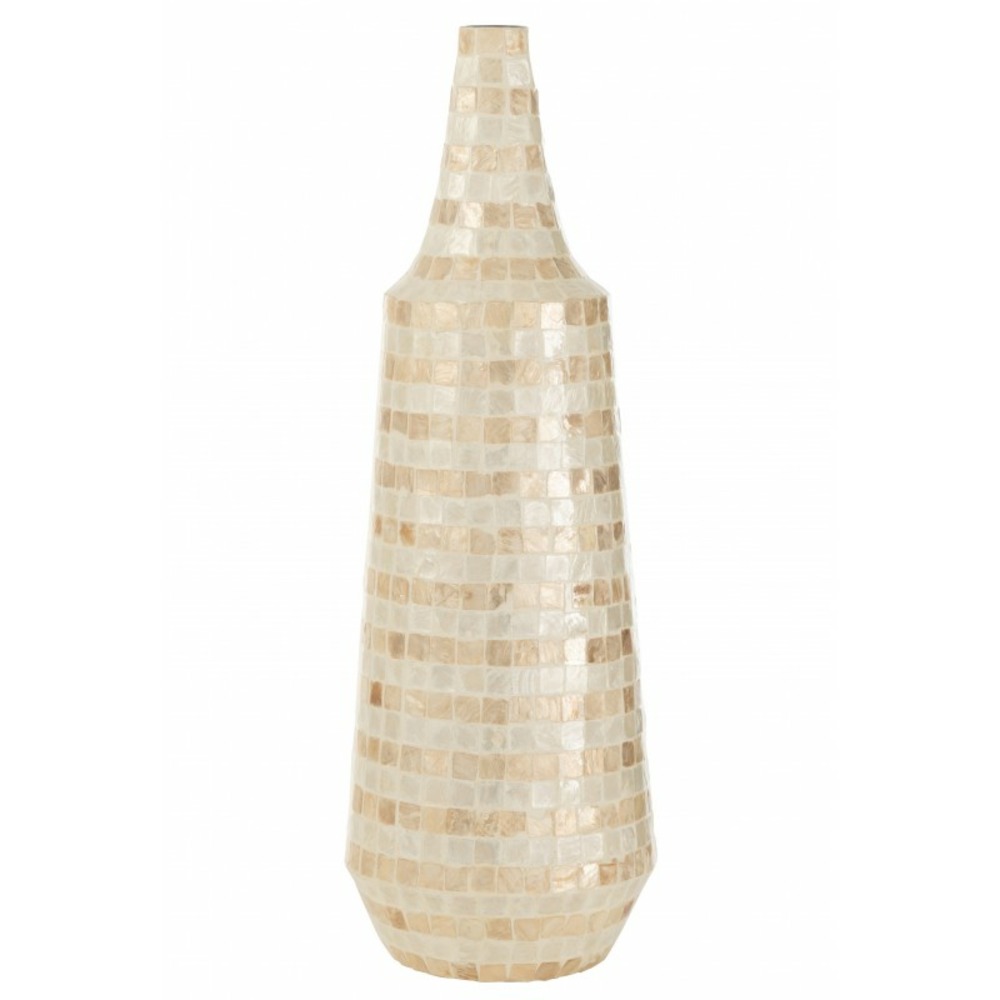 Vase long mosaique/bambou