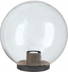 Sphère d'extérieur en pmma, 400mm, e27, transparente