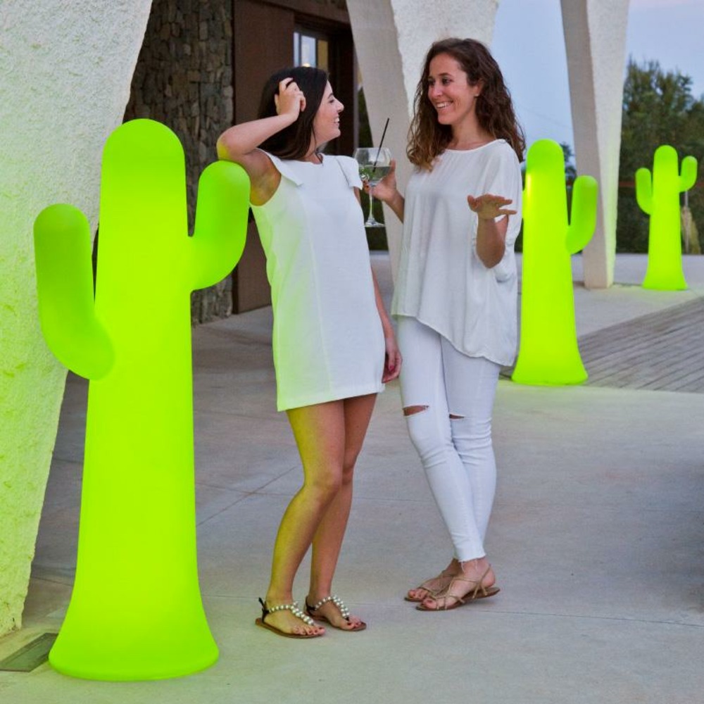 Cactus lumineux Pancho 140 Vert