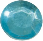 Pierres de reve x 50 turquoise d 10mm - couleur: bleu turquoise