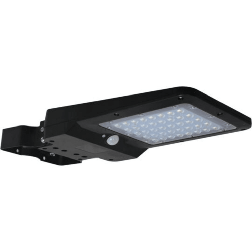Eclairage public solaire sunstreet 24w 1600lm 3000k - noir
